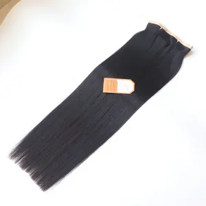 天然黑色长带接发雷米生越南头发批发价头发供应商持久