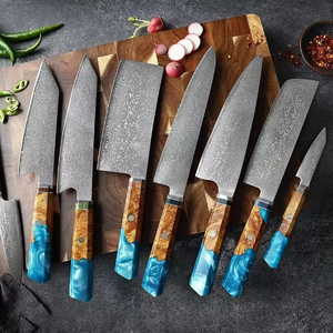 Kitchen <b>Knife</b> <b>Set</b> Stainless Steel Professional Chef <b>Knife</b> <b>Set</b> with <b>Sharp</b> Blade and Sheet Handle - Product Image 1