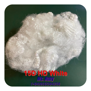 Fibra de Poliéster Hueca de Alta Calidad 100% Poliéster, Fabricante Vietnamita, 15D HD Grado A para Venta y Fibra GRS - Product Image 3