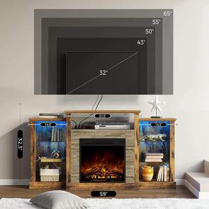 Wholesale Living Room Popular Wooden Furniture <b>Tv</b> showcase Family <b>Fire</b> Place <b>Tv</b> Stand Cabinet - Product Image 3