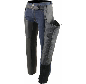Samroz Sports Premium <b>Leather</b> Customizable All Seasons Motorcycle Riding <b>Chaps</b> for Women Bikers - Product Image 2