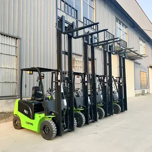 Çin marka kompakt akülü forklift 2t 2.5t 3t küçük elektrikli forklift fiyat