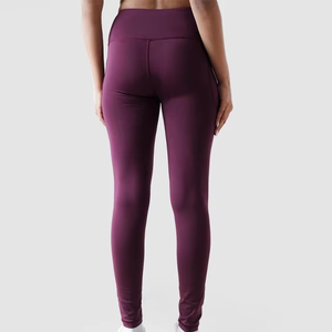 Leggings femme en tissu polyester-spandex de qualité supérieure, séchage rapide, impression par sublimation, leggings personnalisés pour femmes. - Product Image 2