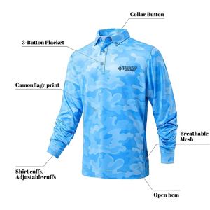 Camiseta Polo para Hombre, Fabricada en Fábrica, con Estampado Completo, Secado Rápido, Impresión por Sublimación Completa, Tejido de Punto de Alta Calidad, Diseño Sólido - Product Image 2