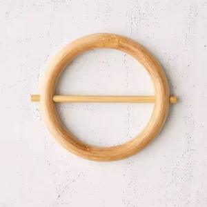 Hebilla de Cinturón de Madera Premium para Mujer, Tamaño y Logotipo Personalizables, Diseño de Anillos Ecológicos y Duraderos, Elegante - Product Image 3