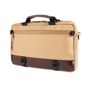 Briefcase Leather Laptop Business Bag 15.6 Inch Waterproof Durable Office <b>Carry</b> <b>Case</b> for Men Professionals - Product Image 1