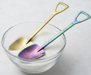 Ensemble de service à salade en acier inoxydable PVD coloré Vaisselle de luxe pour cuisine, maison, hôtel, restaurant et usage domestique élégant - Product Image 6