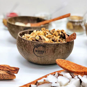 Handmade Natural <b>Coconut</b> <b>Shell</b> Bowl 100% Organic Eco-Friendly for Smoothies Salads Snacks and Home Decor Sustainable Bulk - Product Image 1