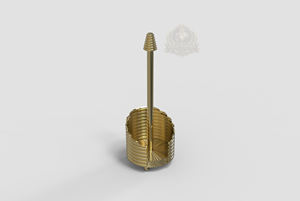 ที่ใส่กระดาษทิชชู่และผ้าเช็ดปากสแตนเลสหรูหรา ปรับได้ ตกแต่งโต๊ะห้องน้ำสไตล์โมเดิร์น สำหรับโรงแรม UAE ปาเลสไตน์ และซาอุดีอาระเบีย - Product Image 6