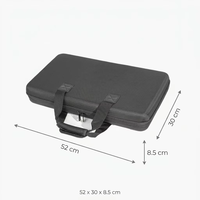 Sac de transport personnalisé imperméable en polyester EVA pour contrôleur DJ, 1 poche, rembourré, pour DDJ FLX4 DJ 400 DDJ REV1, sac de protection