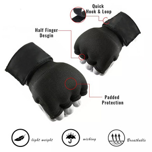 ผ้าพันมือแบบเร็วพร้อมแผ่นเจลสำหรับชกมวย ป้องกันข้อมือ - Product Image 5