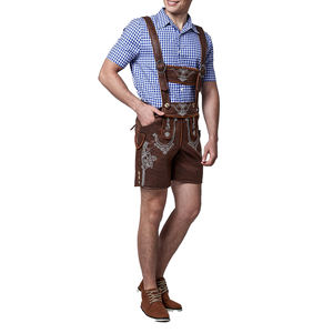 Lederhosen Alemanes para Hombre – Traje Bávaro para el Oktoberfest con Bordado Auténtico, Cuero Resistente - Product Image 5