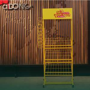 ชั้นวางสินค้าซุปเปอร์มาร์เก็ตแบบตั้งพื้น ปรับระดับได้สี่ชั้น-รับผลิตแบบ OEM - Product Image 1