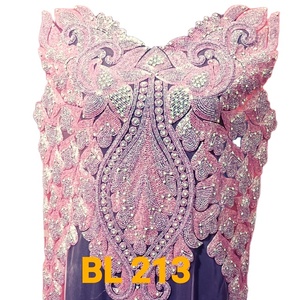 เสื้อเบลาส์ประดับด้วยลูกปัดของผู้หญิงเสื้อแฟชั่นมีสไตล์สำหรับฤดูใบไม้ผลิสำหรับผู้หญิงชุดใส่ไปงานปาร์ตี้แบบลำลองขายส่งจากอินเดีย - Product Image 1