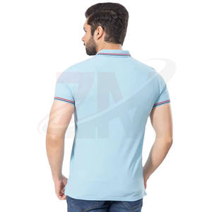 Chemises polo en tissu piqué 100% coton pour hommes, vêtements décontractés, manches courtes, impression de logo personnalisée - Product Image 4