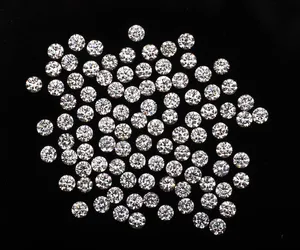 Venta al por Mayor de Diamantes Sueltos CVD de 1.2mm, Cultivados en Laboratorio, Corte Brillante Redondo, Color DEF, Claridad VVS VS, Diamantes Sintéticos, Paquete de 120 Piezas - Product Image 4