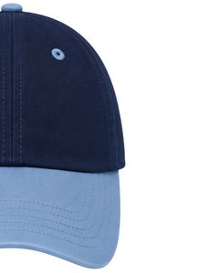 Manufacturer Custom <b>Navy</b> Blue And Baby Blue Two Tone <b>Baseball</b> <b>Cap</b> Adjustable Unisex Cotton Sports Outdoor Casual Fashion Hat <b>Cap</b> - Product Image 4