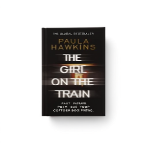 La chica en el tren de Paula Hawkins, libro de bolsillo con tapa blanda personalizada. - Product Image 2