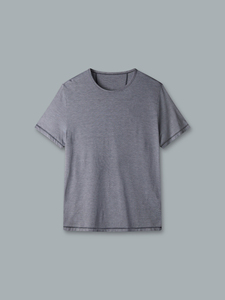 Camiseta de Cuello Redondo Lisa para Mujer, Cómoda, Ajustada, de Manga Corta, Básica e Informal - Product Image 4