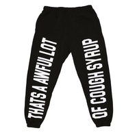 Pantalon unisexe brodé de haute qualité, très vendu, en molleton 100 % coton écologique, style hip-hop, coupe ample et évasée pour l'hiver