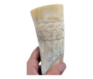 Unique Design Beer <b>Drinking</b> Buffalo <b>Horn</b> Wholesale Exporter New Style Handmade <b>Drinking</b> <b>Horn</b> - Product Image 4