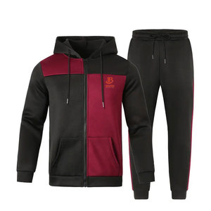Vêtements décontractés à manches longues pour hommes, survêtement de style nouveau, surdimensionné, respirant, avec fermeture éclair - Product Image 1