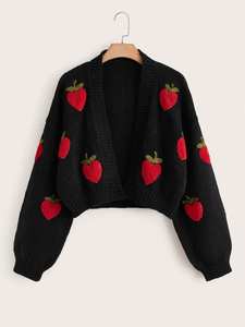 Suéteres de Punto con Bordado Floral para Mujer, Tendencia Viral 2026, Servicio OEM, Oferta, Suéter para Dama - Product Image 6