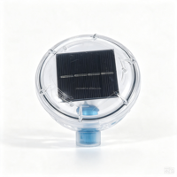 IP67 Wasserdichte Solar-Schwimm-LED-Poolleuchte 5 Farben Automatisch Blinkend Wiederaufladbare NI-MH-Batterie für Pooldekoration
