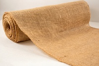 Vente chaude Rouleau de toile de jute en hessian Rouleau de toile de jute utilisée pour l'emballage, la décoration, l'agriculture, le bitume et les applications industrielles