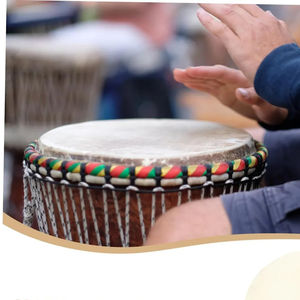 Piel de cabra natural con pelo para tambores, accesorios para instrumentos musicales, pieles de cabra para tambores - Product Image 6