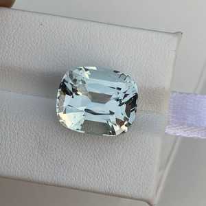 Kunzita Azul, Corte Cojín, Gema Suelta, Piedra Natural Facetada de Calidad para Joyería - Product Image 6