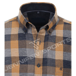 Camisas de Franela a Cuadros de Manga Larga para Hombre, Personalizadas, de Alta Calidad, al por Mayor, en Tela de Franela de Algodón/Poliéster - Product Image 3
