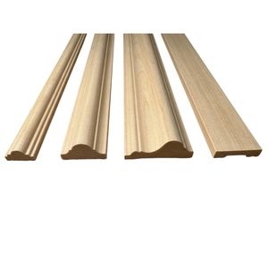 Molduras Decorativas de Madera Sólida Contemporáneas para Proyectos Residenciales de Alta Gama, Perfiles de Madera Personalizados - Product Image 1