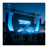 Pantalla LED para Exteriores con Clasificación IP65, Alquiler de Pantallas LED de Alto Brillo de 7500 cd/m, Video Wall, SDK OEM, para Festivales de Música y Conciertos