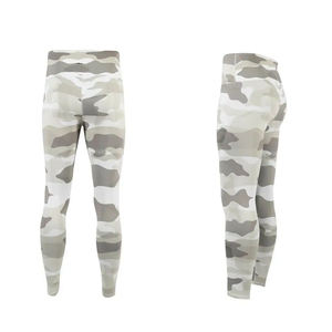 Leggings de sport et de yoga de haute qualité, taille mi-haute élastique, 100% coton respirant, sans coutures - Product Image 1