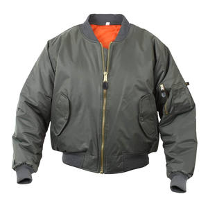 Chaqueta Bomber Reversible Personalizada con Bordado, Transpirable y Ecológica, Estilo Urbano Coreano, Corte Ajustado para Hombre - Product Image 5