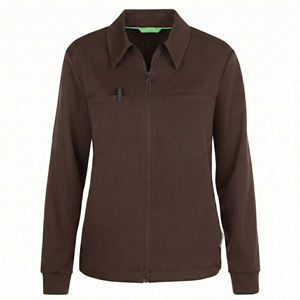 Chaqueta Médica Moderna Personalizada para Mujer, Uniforme de Enfermera de Hospital, Abrigo Térmico, Precio al por Mayor, Chaquetas Médicas con Cuello Camisero - Product Image 4