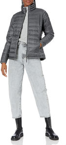 Chaqueta acolchada de invierno personalizada, repelente al agua, unisex, gruesa, de algodón, con capucha, estampada, para mujer - Product Image 2