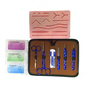 <b>Suture</b> Good High Quality Complete Surgical <b>Suture</b> Practice <b>Kit</b> Customized Stainless Steel Silicone Skin-Like - Product Image 1