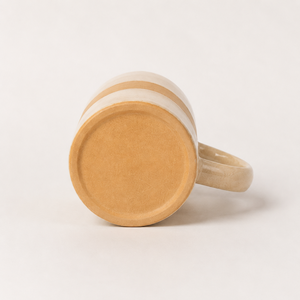 Taza cilíndrica de cerámica con centro sin esmaltar y estampado, para café, té, regalo, artículos para beber - Product Image 2