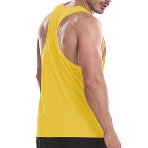 Débardeur de fitness moderne pour hommes en coton premium, sans manches, pour la musculation, fabricant de vêtements personnalisés OEM ODM - Product Image 6