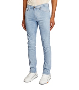 Nouveau pantalon Vax en jean avec logo personnalisé de haute qualité pour hommes et jean à la taille pour pantalon Vax en denim de couleur unie de grande taille - Product Image 3