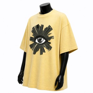 เสื้อยืดโอเวอร์ไซส์ สตรีทแวร์ แฟชั่นคนเมือง ทรงหลวม ไหล่ตก พิมพ์ลายกราฟิกมินิมอล ผ้าฝ้าย 100% ระบายอากาศได้ดี แขนสั้น - Product Image 4