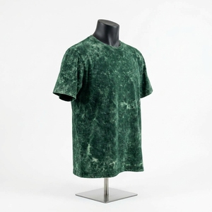 New Fashion Wear Short Sleeves Acid Wash <b>T</b> <b>Shirt</b> New Design Cotton Loose Fit Oversized Tee <b>Shirt</b> - Product Image 3