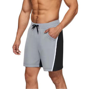 Shorts Deportivos Casuales de Verano para Hombre, Talla Grande, Cintura Media, Algodón y Poliéster, Transpirables y Elásticos - Product Image 5