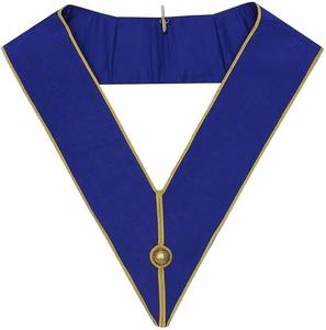 Ensemble complet de tablier et collier maçonniques provinciaux avec gants, écusson et bijou - Product Image 3