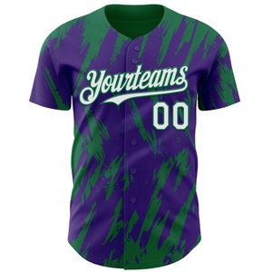 Maillot de baseball d'hiver personnalisé en gros, à manches courtes, avec fermeture boutonnée intégrale, respirant, pour équipe sportive, en coton biologique, antibactérien - Product Image 4