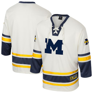 OEM Custom <b>Ice</b> Hockey Jersey 220GSM Polyester Embroidery Heat Transfer Low MOQ Wholesale Manufacturer Breathable Team Uniforms - Product Image 4