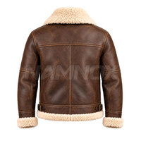 Veste d'hiver en peau de mouton pour homme, de qualité supérieure, nouveau style, fabrication en usine, veste en peau de mouton pour homme