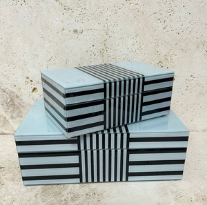 กล่องใส่เครื่องประดับงานฝีมือเรซิ่นอินเดีย ดีไซน์สวยงามมีเอกลักษณ์ พร้อมลวดลายสุดวิจิตร - Product Image 1